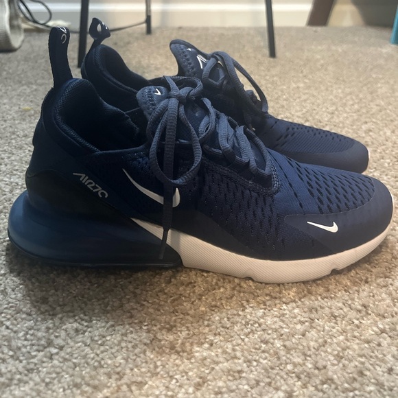 Nike Air Max 270 Midnight Navy Black (Size 8.5) - Picture 3 of 6